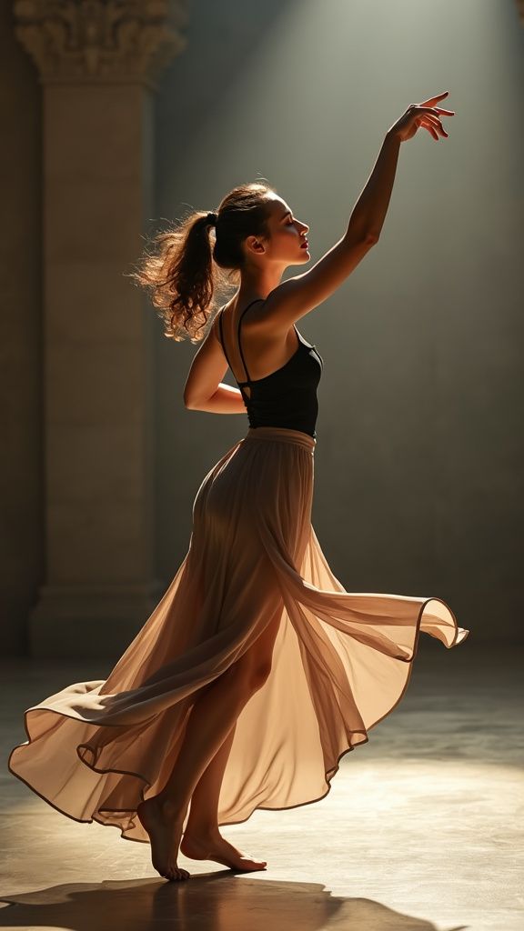 Dance Students Performing